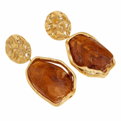 Amber Earrings